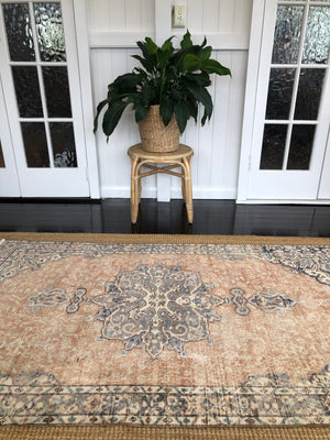 Vintage Turkish Accent Rug 02