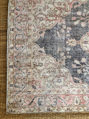 Vintage Turkish Accent Rug 01