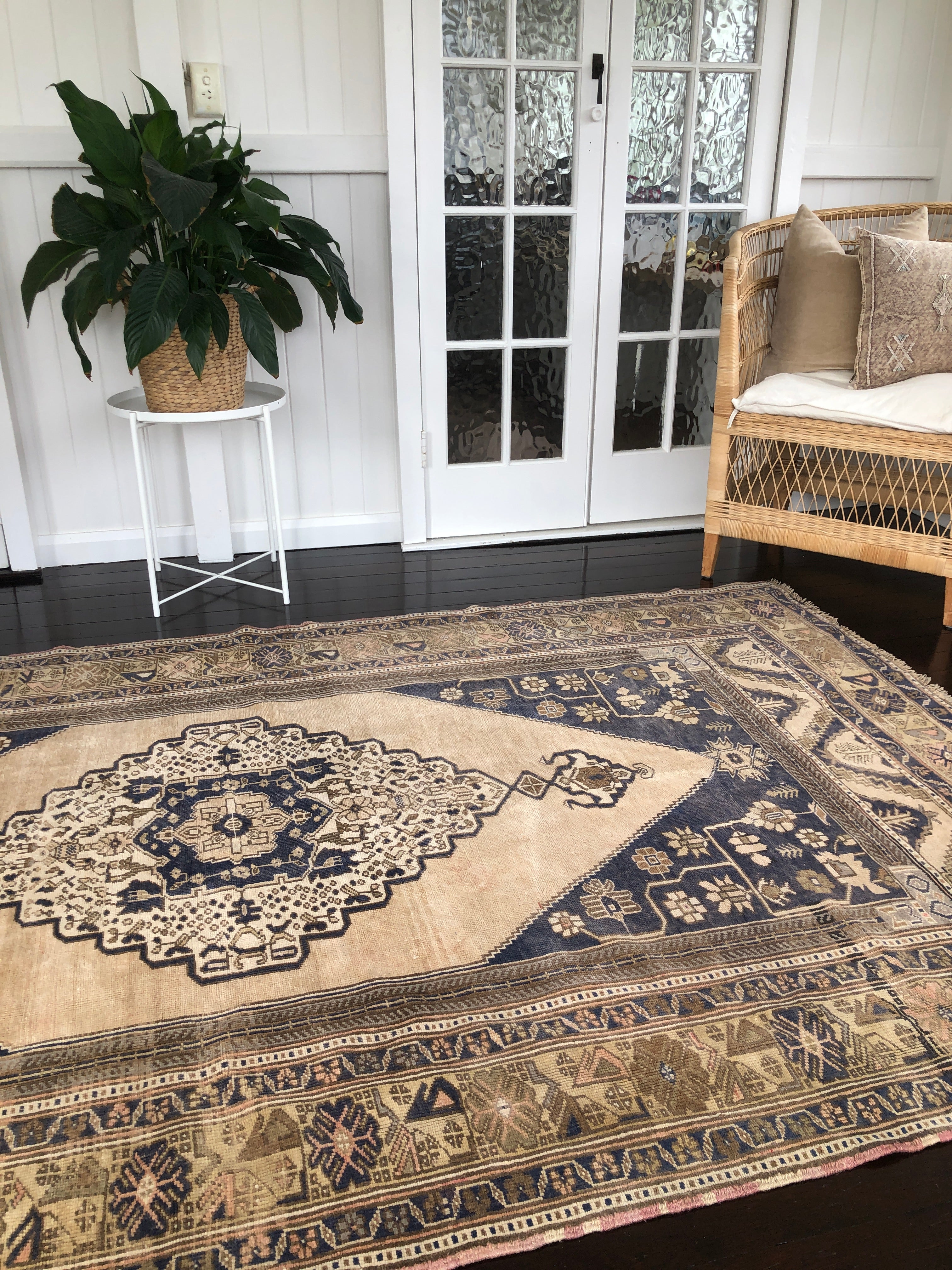 Vintage Turkish Area Rug - Naviah