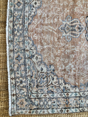 Vintage Turkish Accent Rug 02