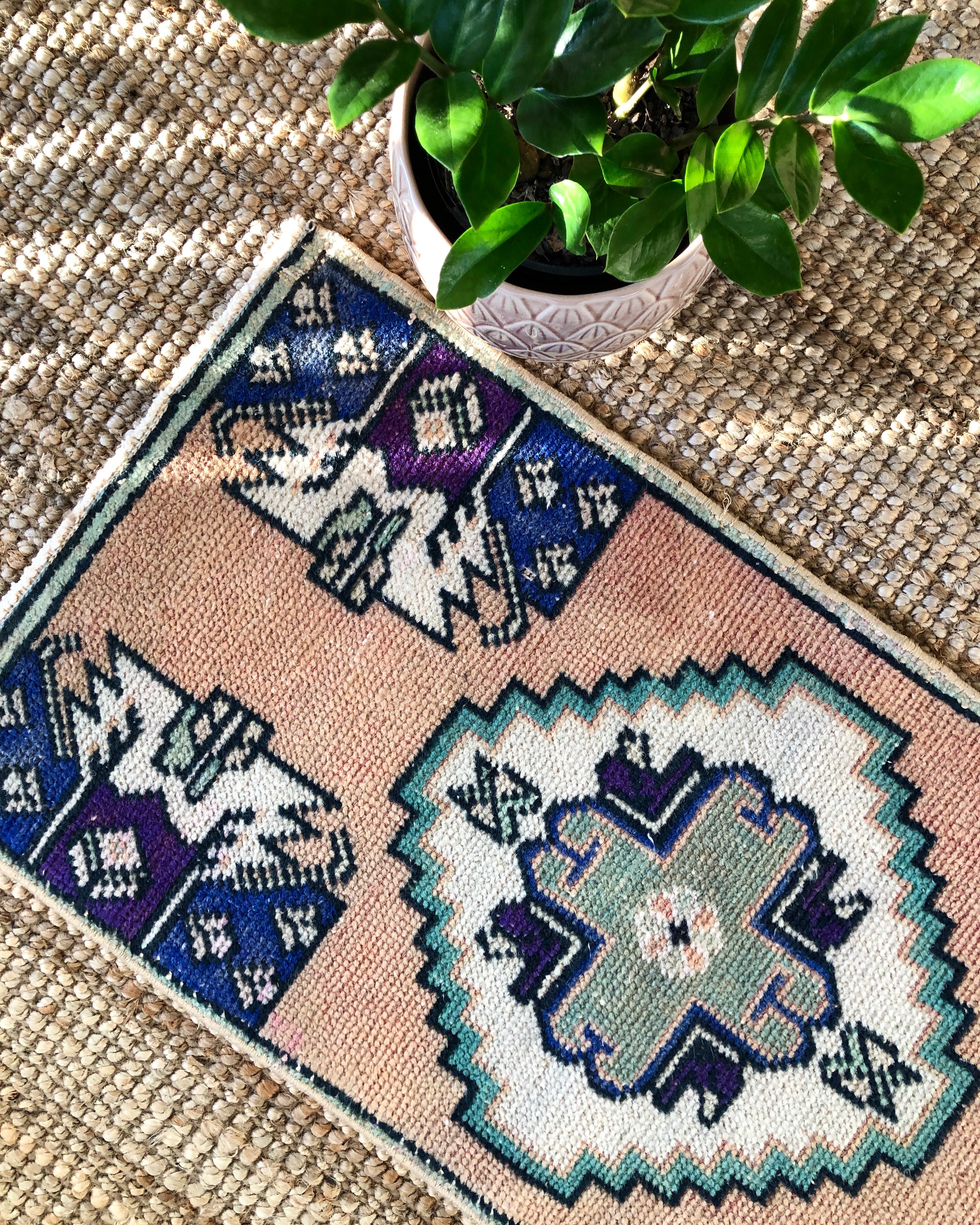 Tiny Turkish Rug - Zehra