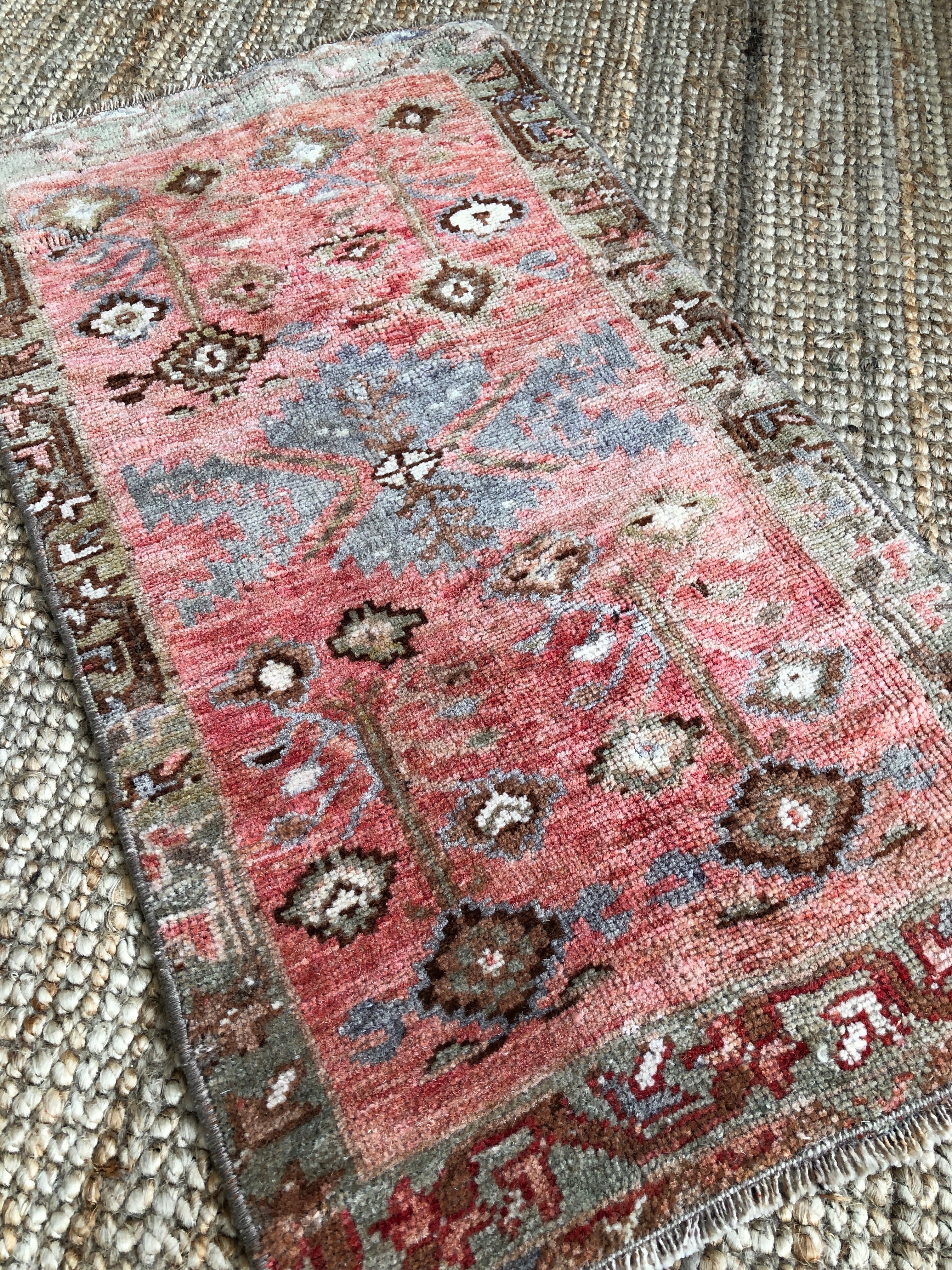 Tiny Turkish Rug - Ozge