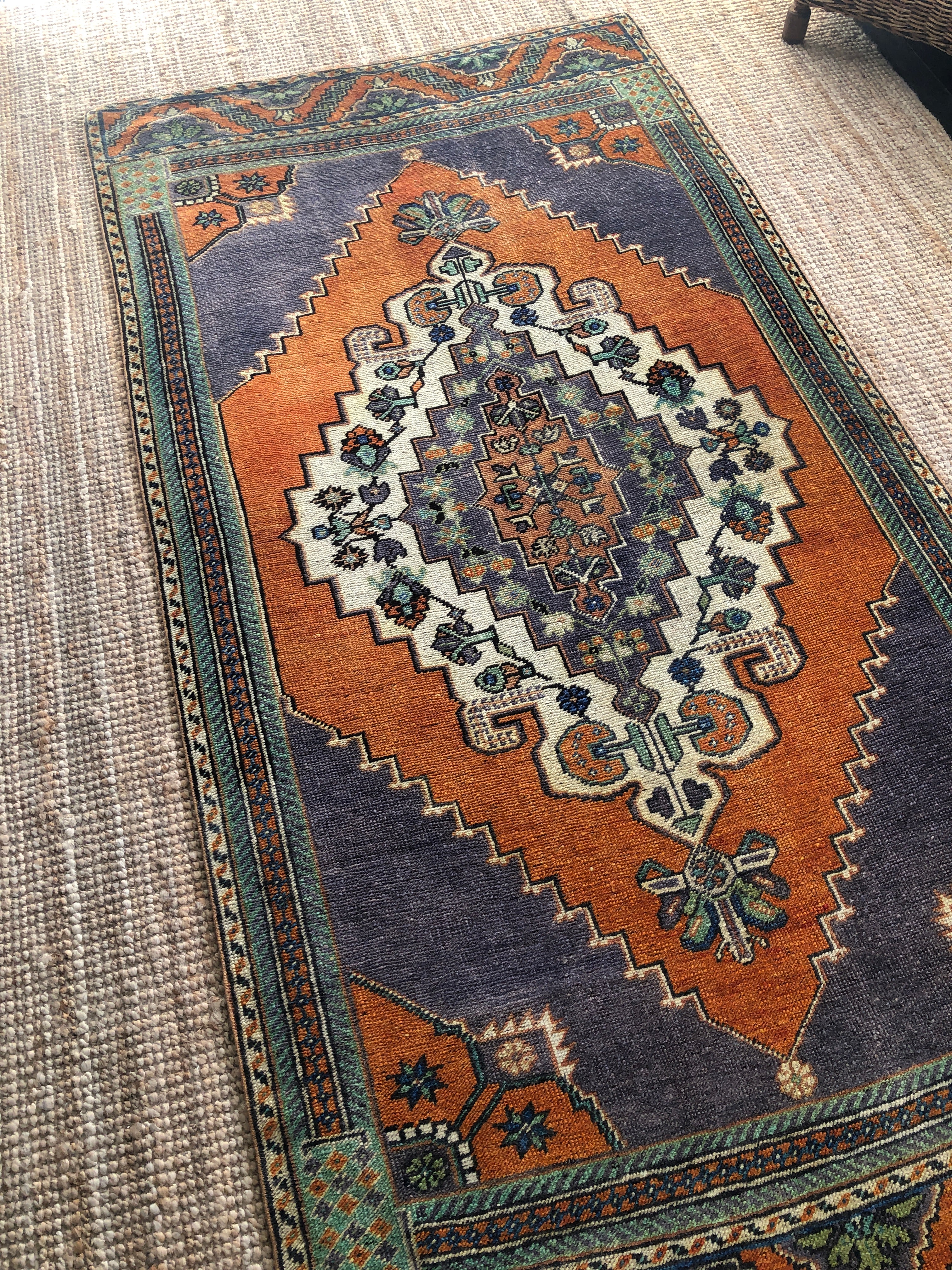 Vintage Turkish Area Rug - Aliya