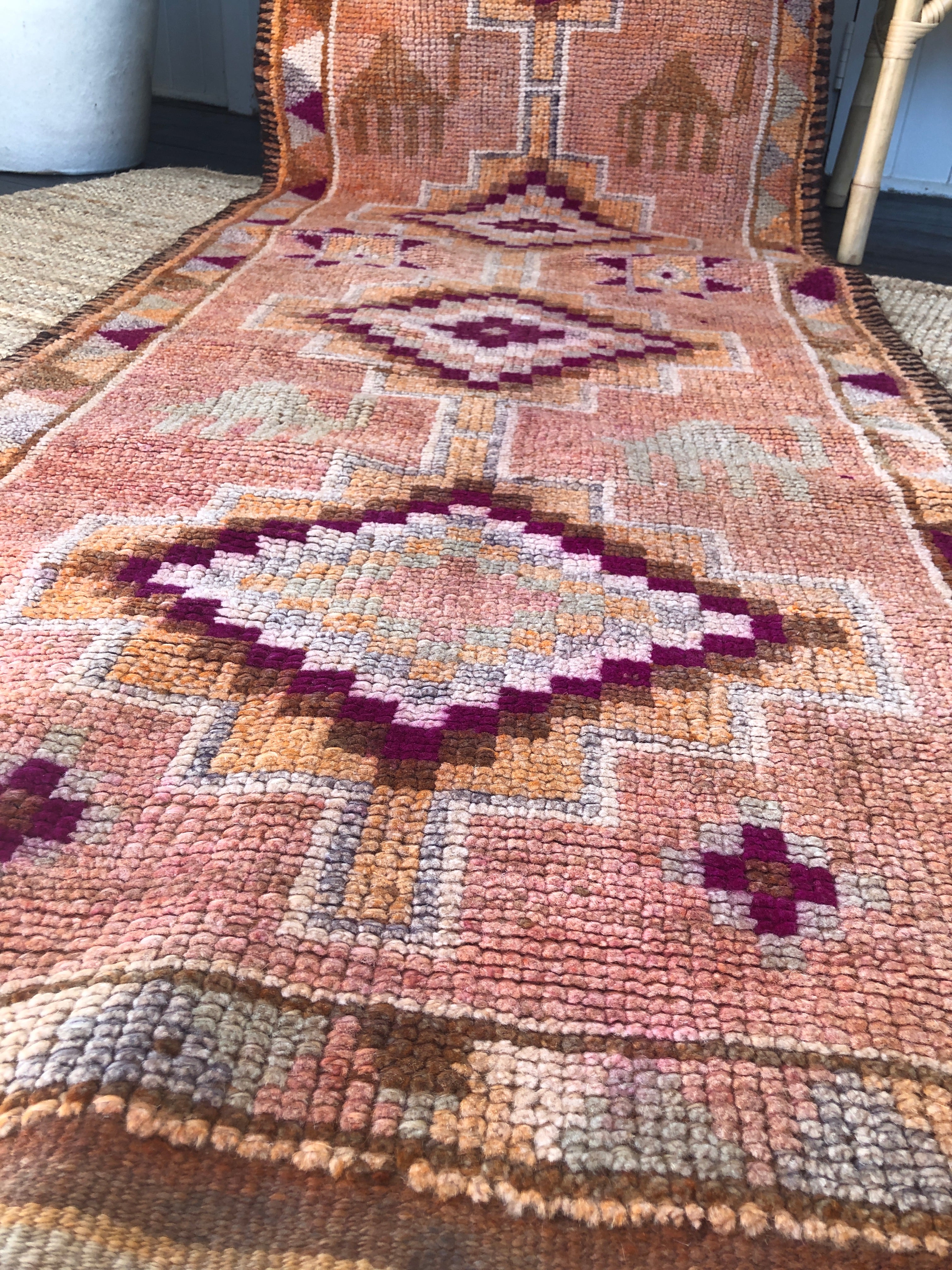 Vintage Turkish Runner - Karapinar