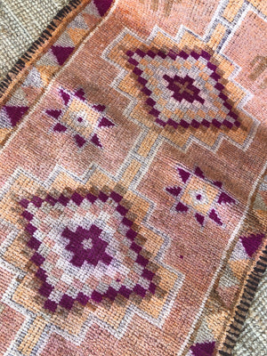 Vintage Turkish Runner - Karapinar