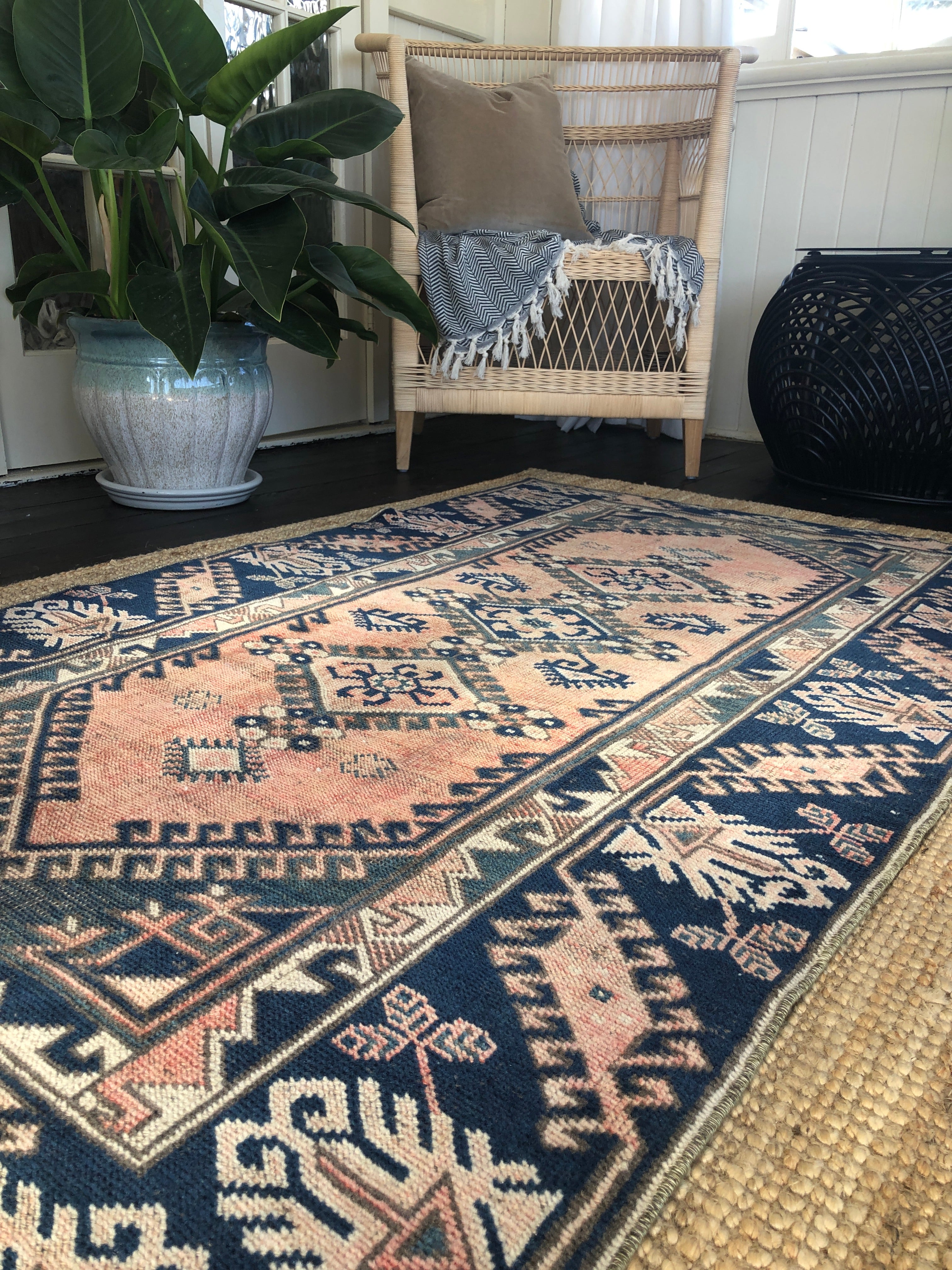 Vintage Turkish Area Rug - Benedicte