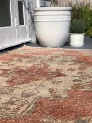 Vintage Turkish Area Rug - Celina