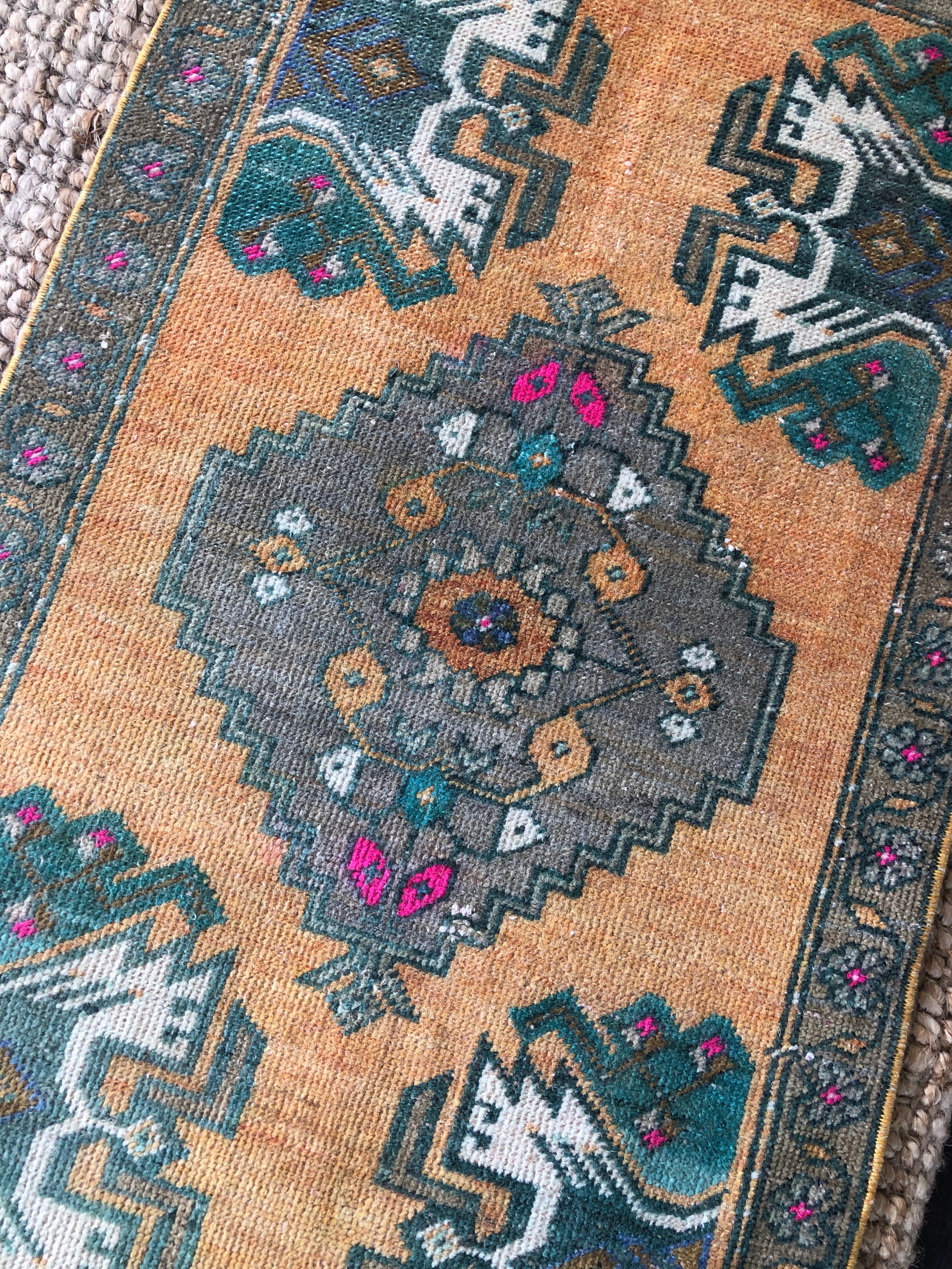 Tiny Turkish Rug - Najah