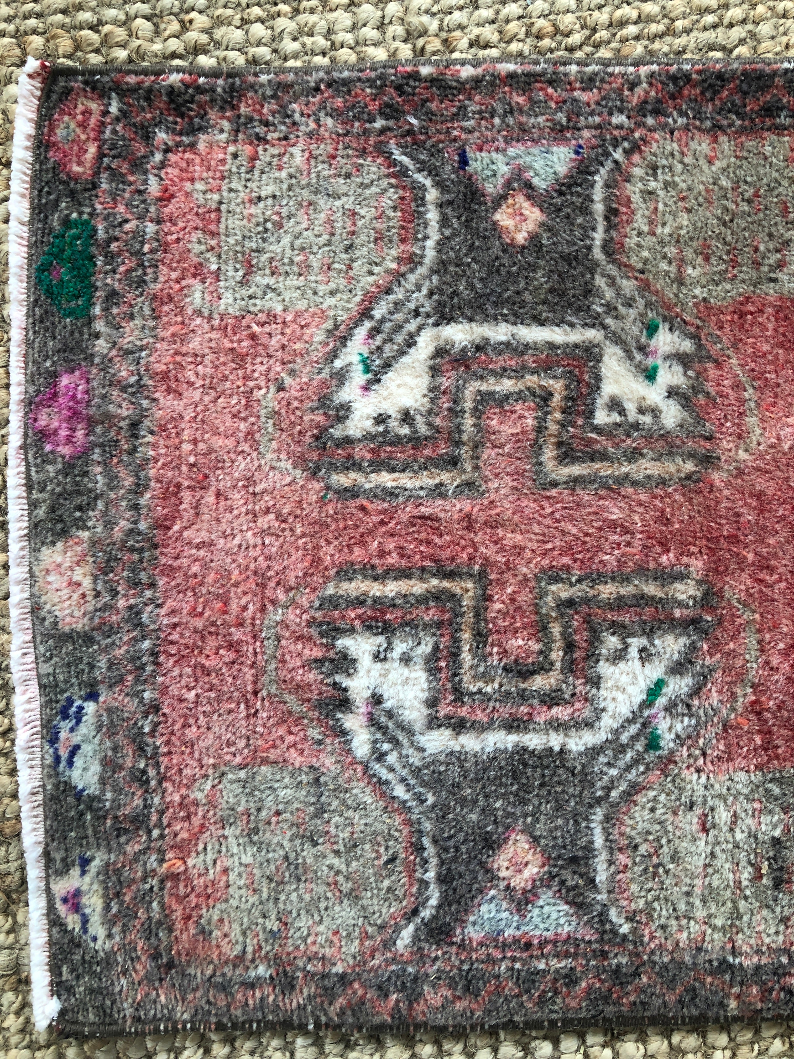 Tiny Turkish Rug - Sura