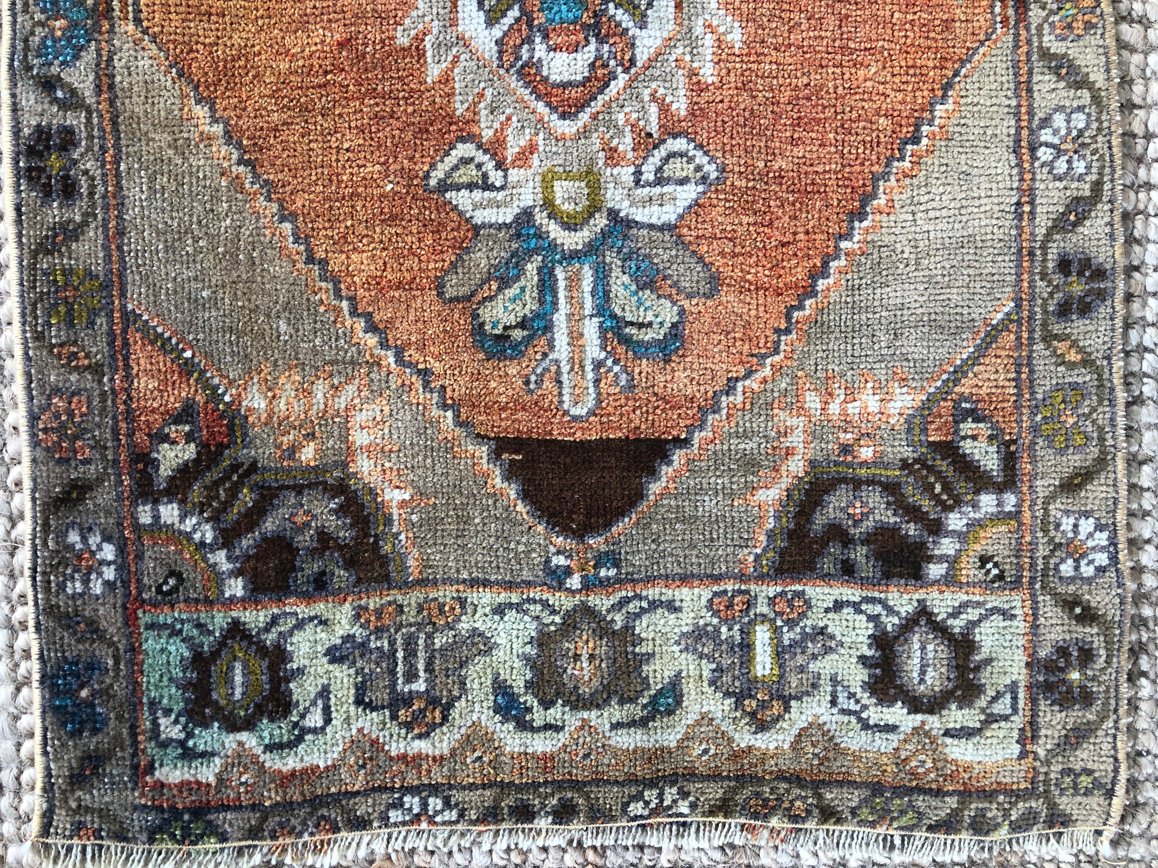 Tiny Turkish Rug - Eris