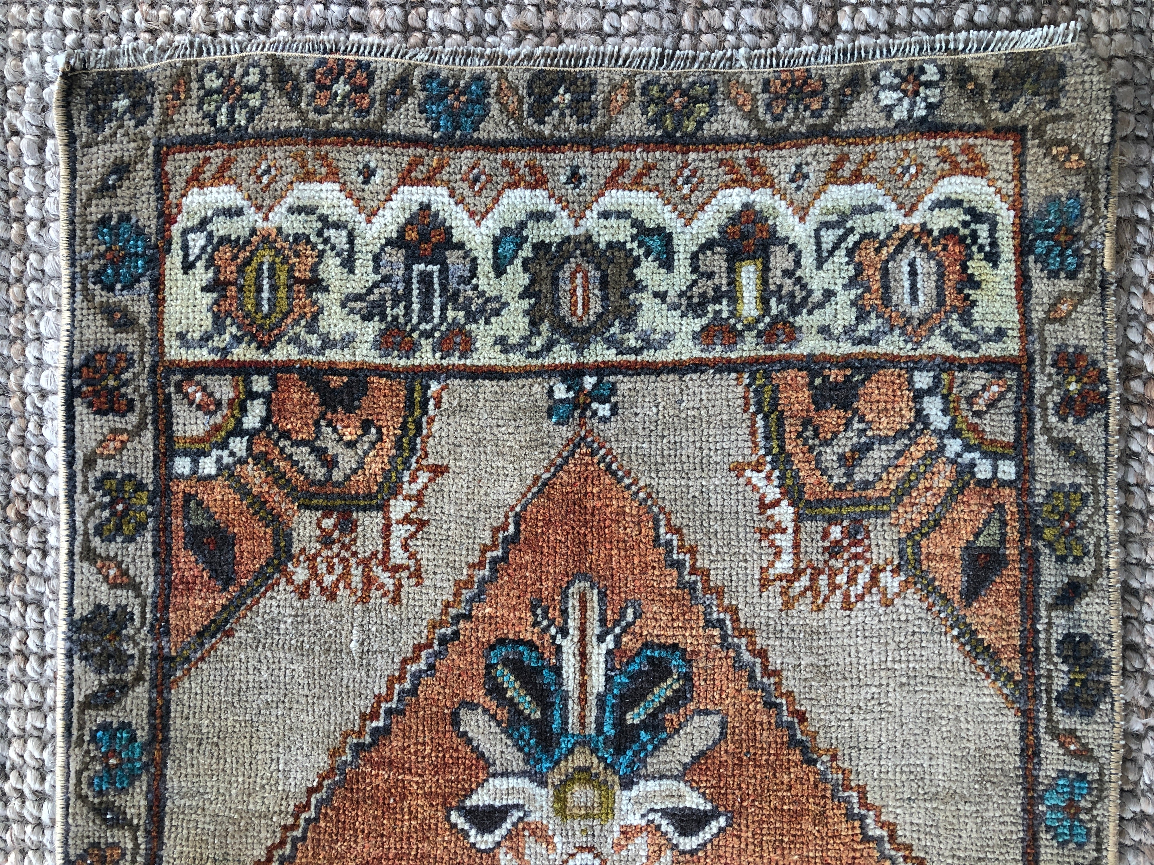 Tiny Turkish Rug - Eris