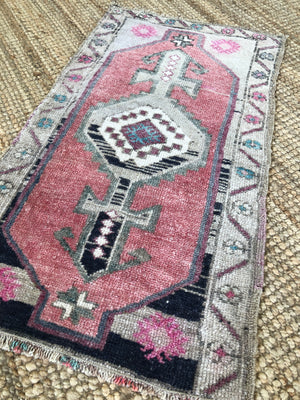 Tiny Turkish Rug - Lale