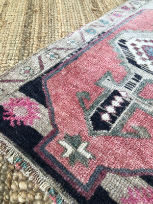 Tiny Turkish Rug - Lale