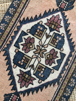 Tiny Turkish Rug - Sevinc