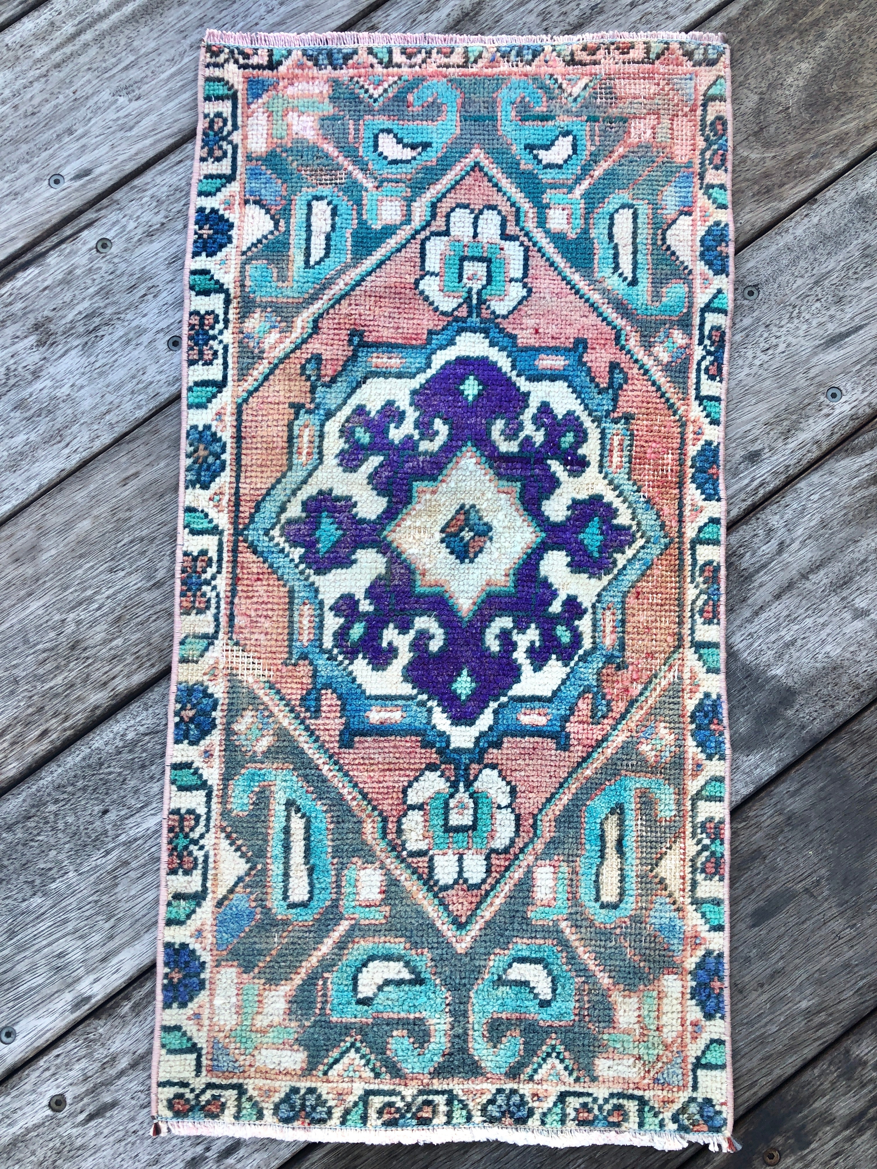 Tiny Turkish Rug - Elif