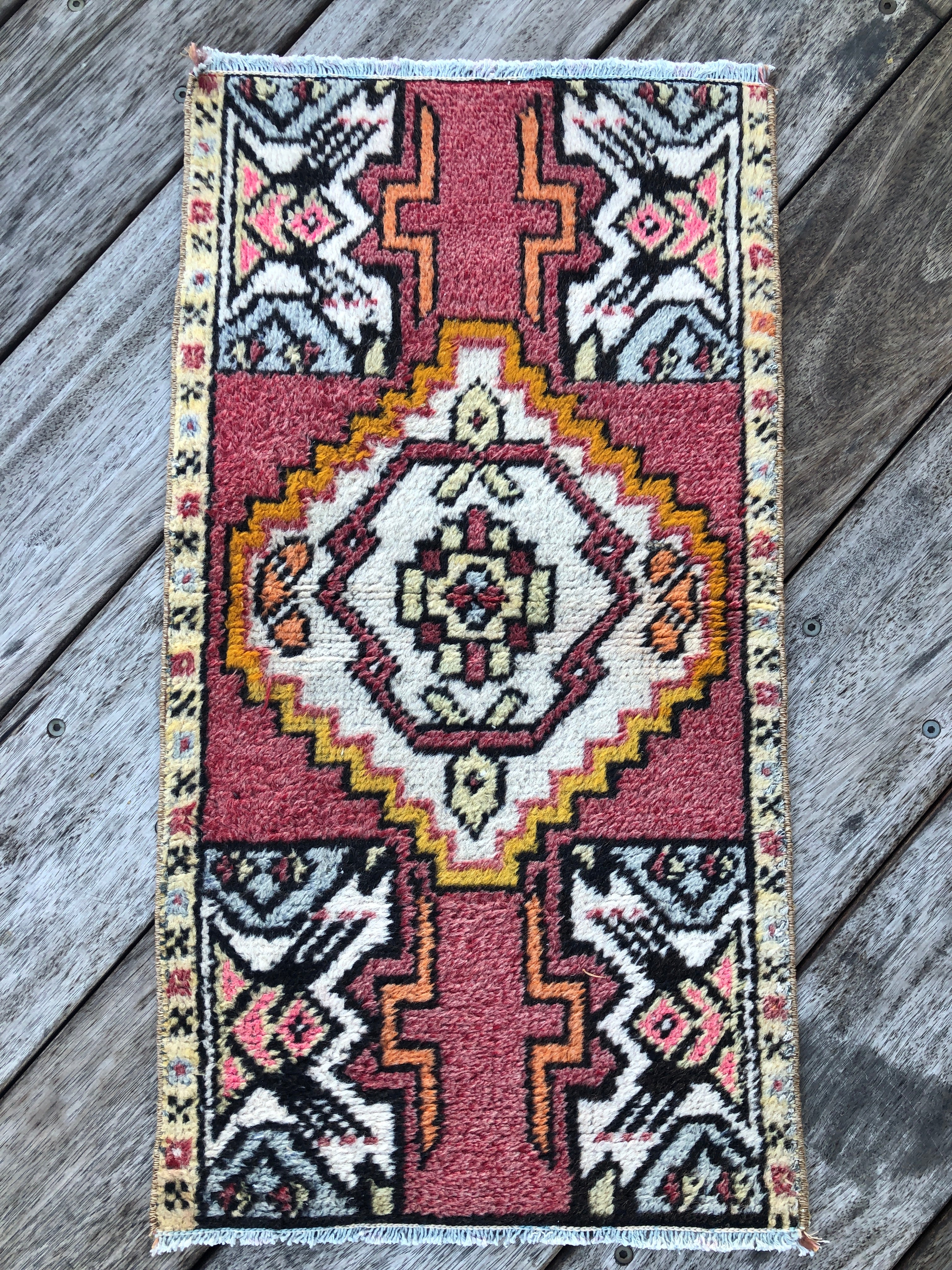 Tiny Turkish Rug - Kerem