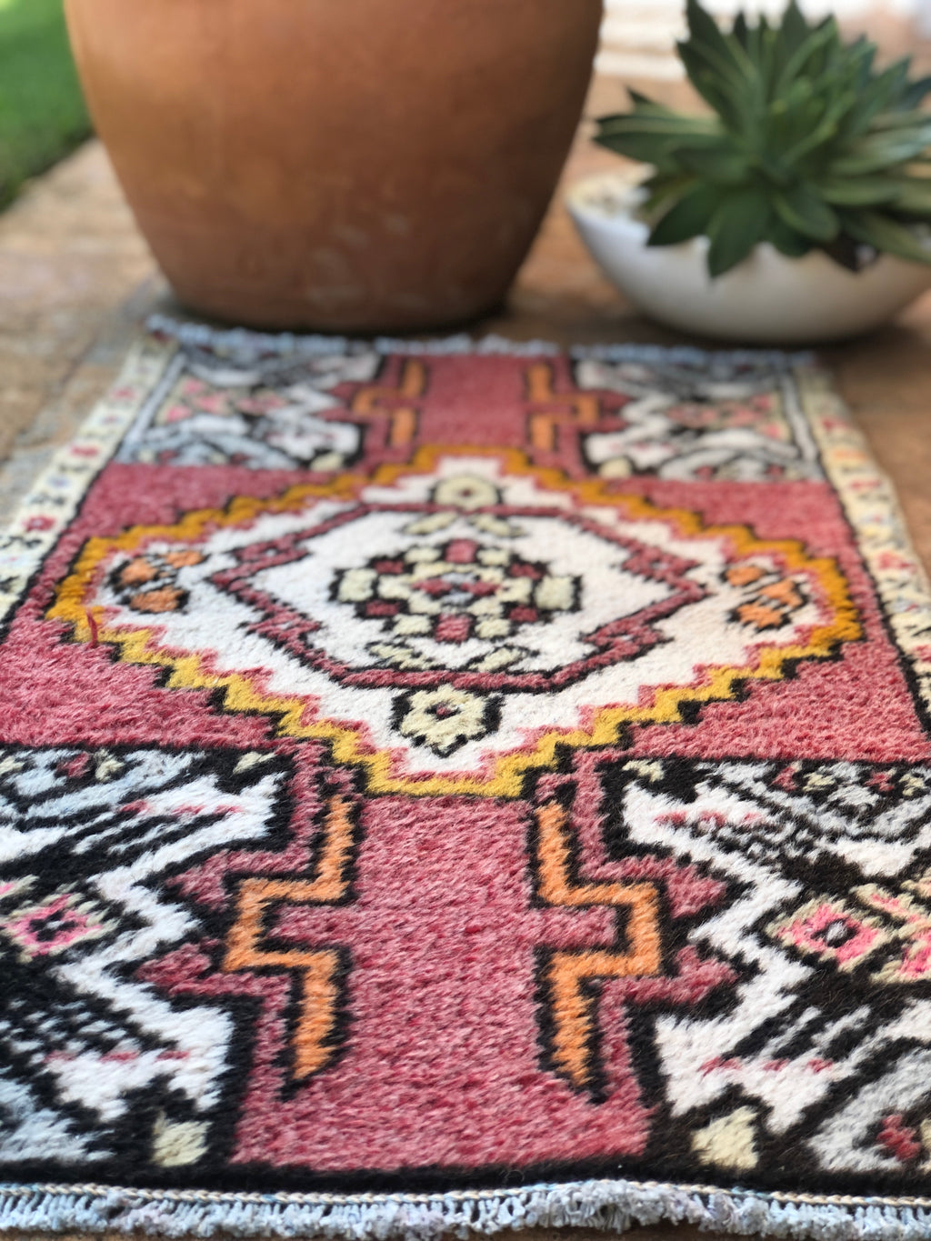 Tiny Turkish Rug - Kerem