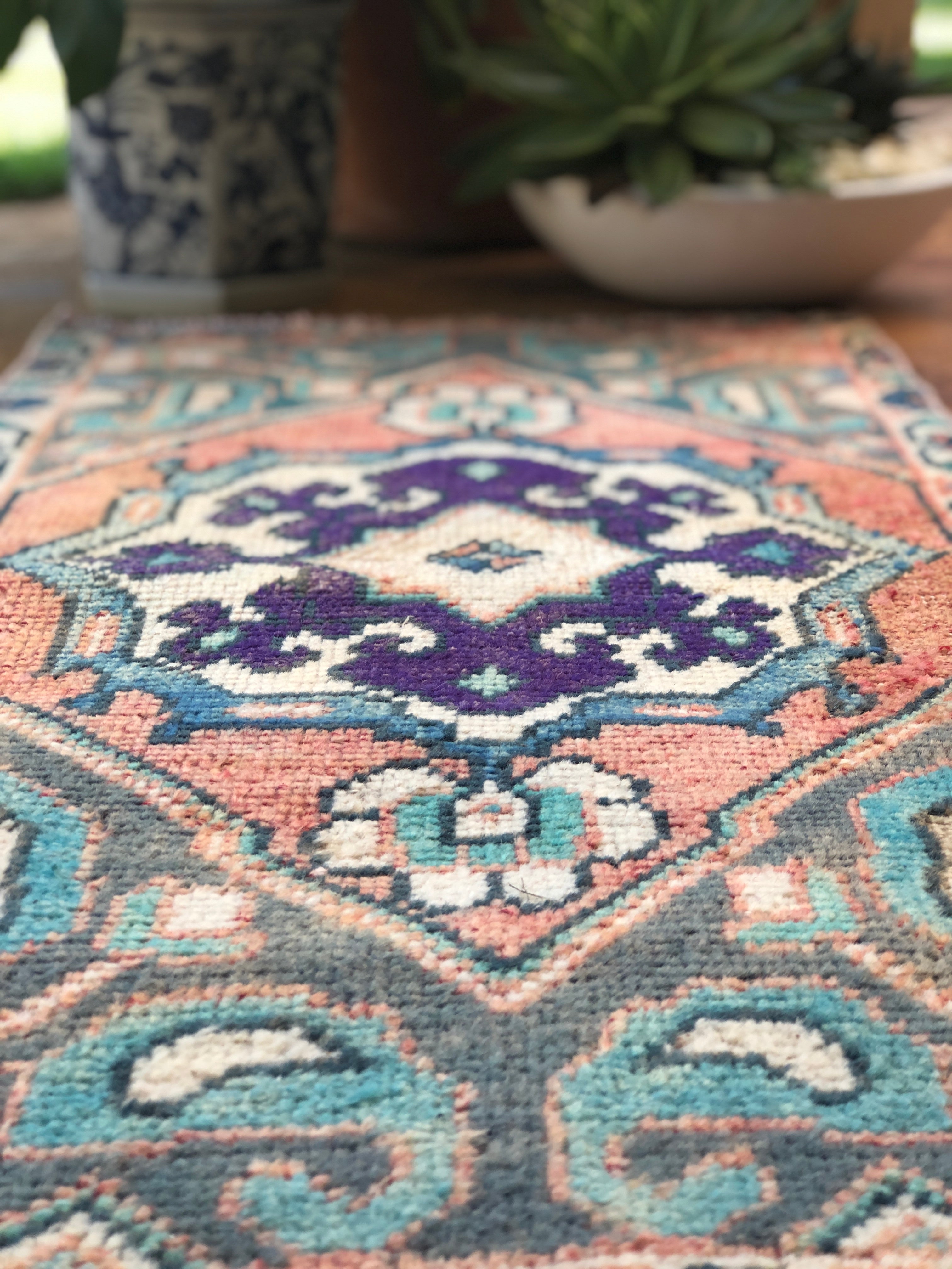 Tiny Turkish Rug - Elif