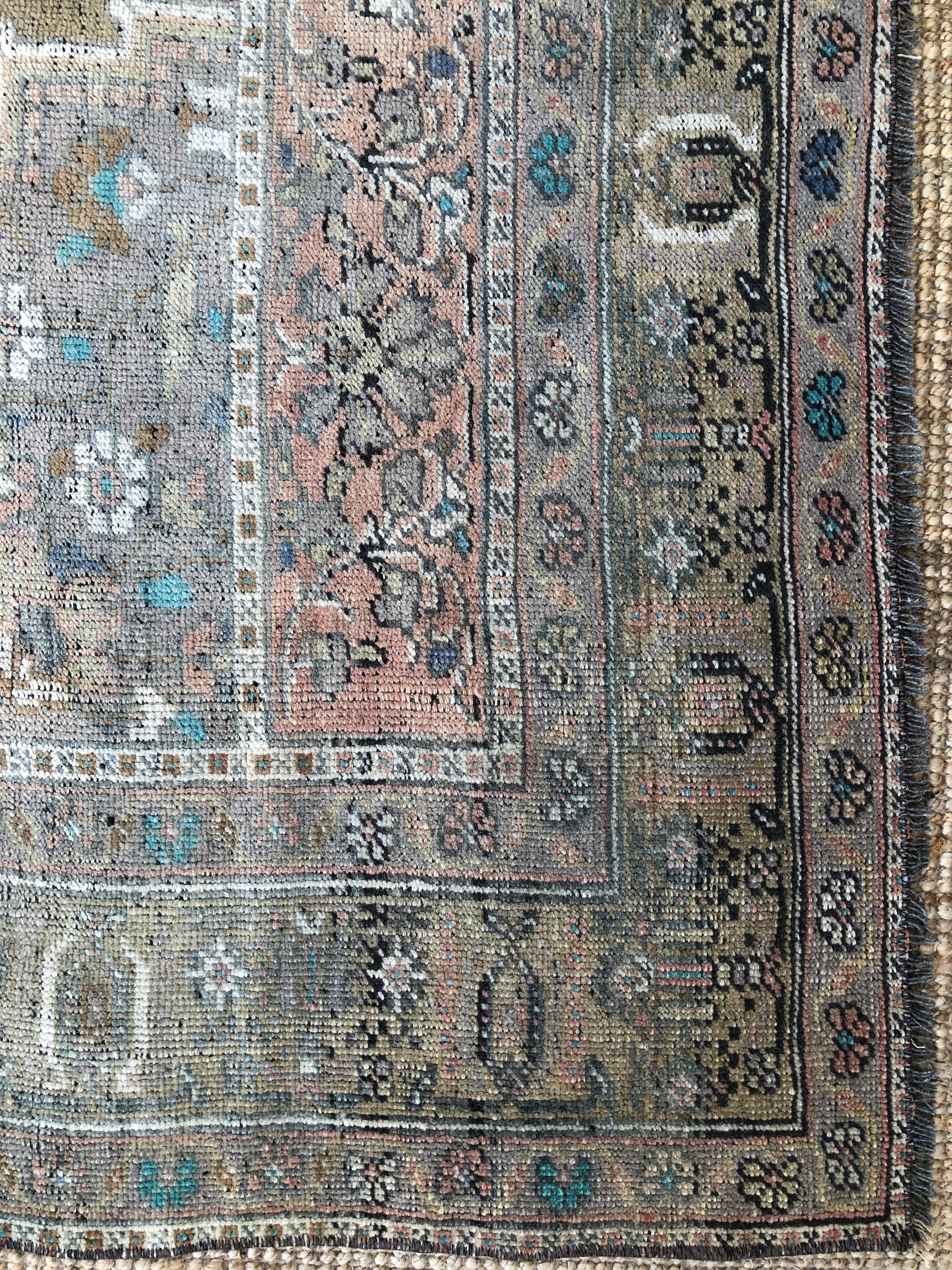 Vintage Turkish Area Rug - Filiz