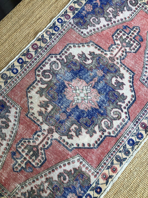 Vintage Turkish Area Rug - Katja