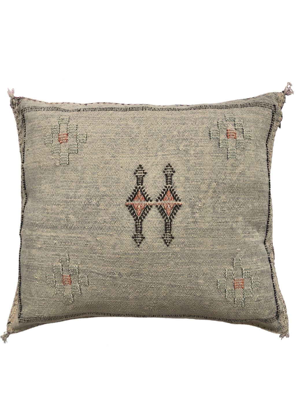 Cactus Silk Cushion Cover || Stonewash