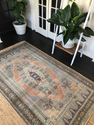 Vintage Turkish Area Rug - Hayal