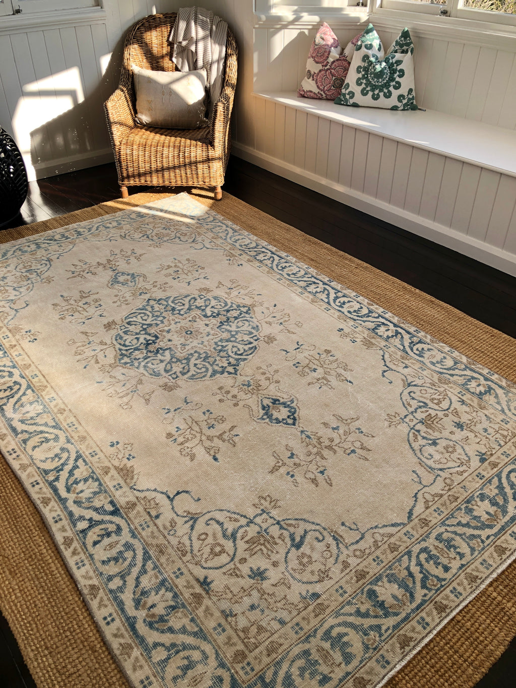 Vintage Turkish Area Rug - Katherine