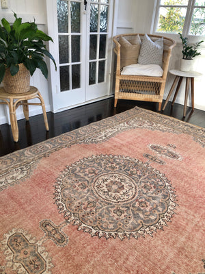 Vintage Turkish Area Rug - Chloe