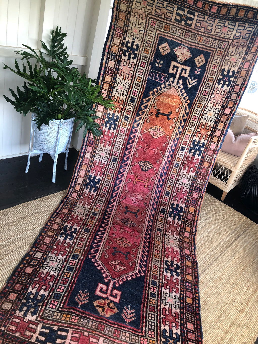 Vintage Turkish Runner - Kader