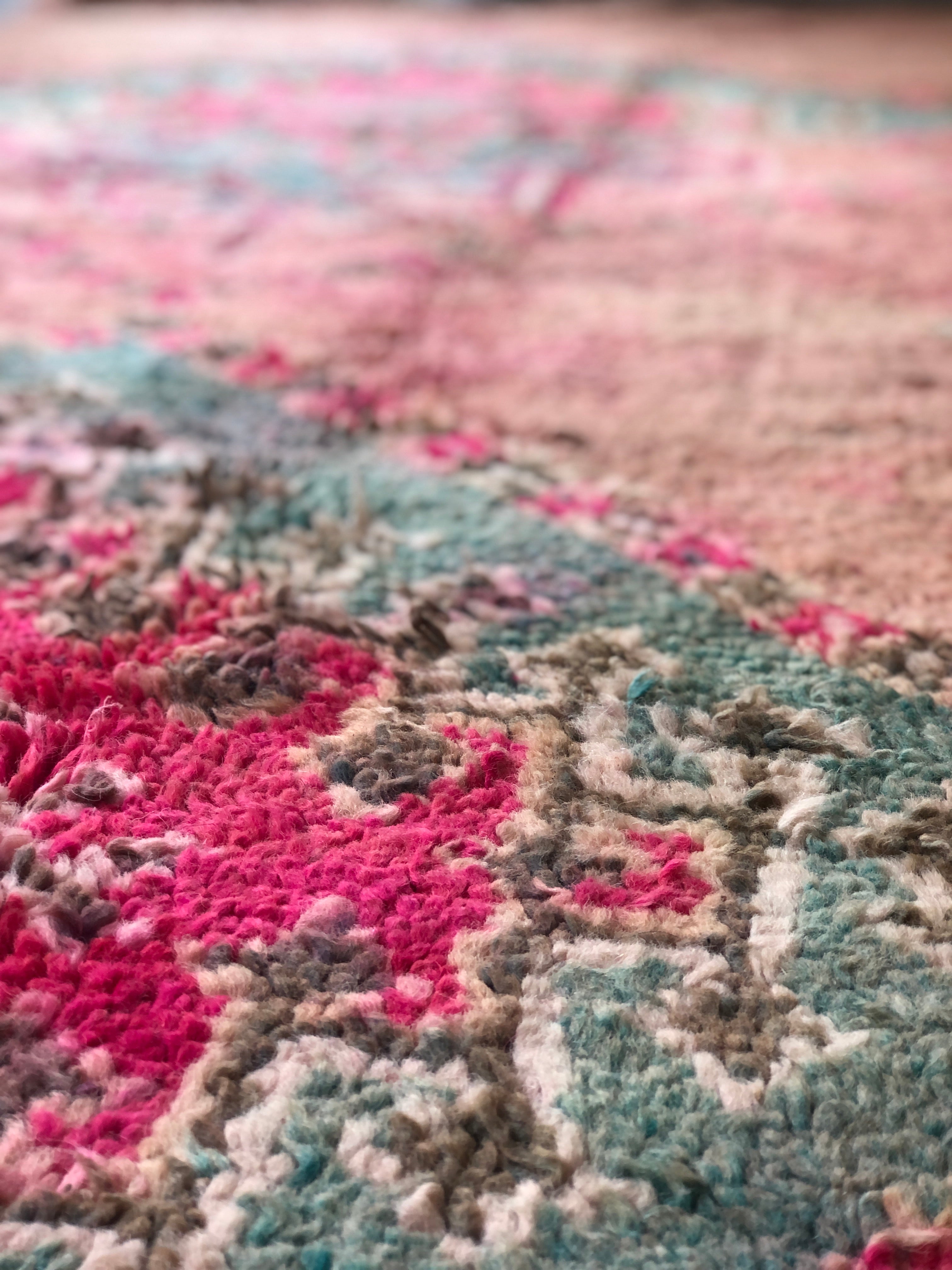 Vintage Moroccan Boujaad Rug