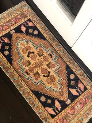 Tiny Turkish Rug - 16