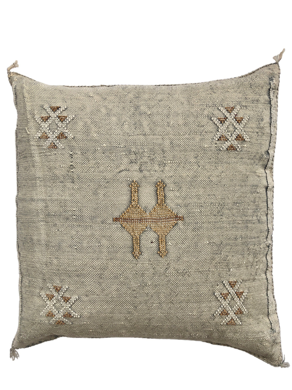 Cactus Silk Cushion Cover || Stonewash