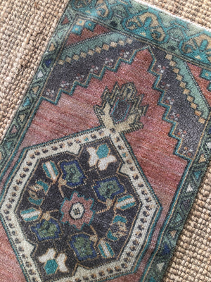 Tiny Turkish Rug - Aleyna