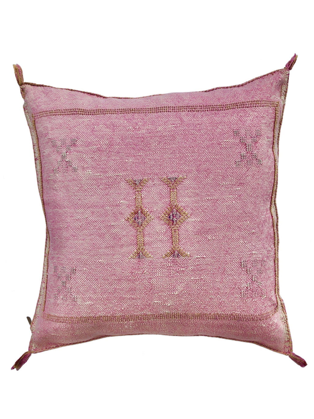 Custom - Cactus Silk Cushion Cover || Moroccan Pink