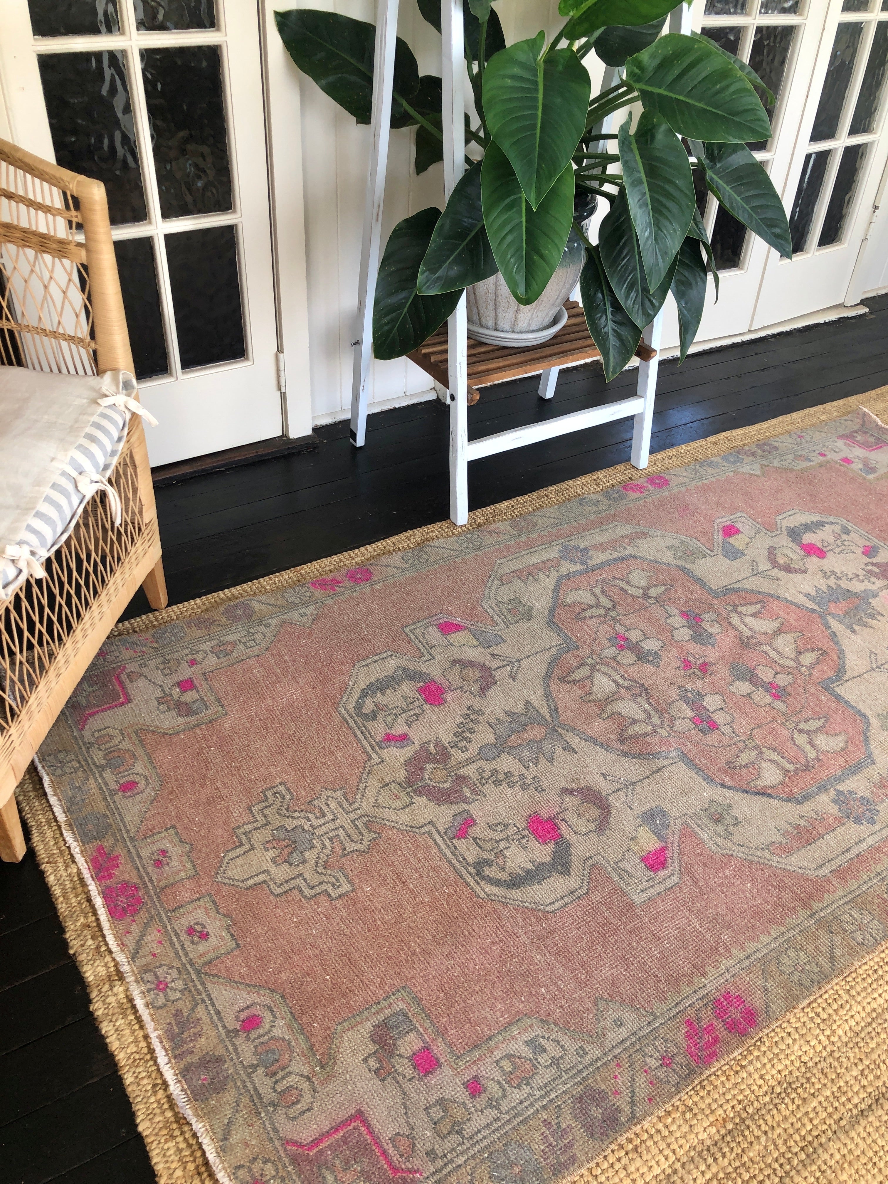 Vintage Turkish Area Rug - Frankie (on hold)