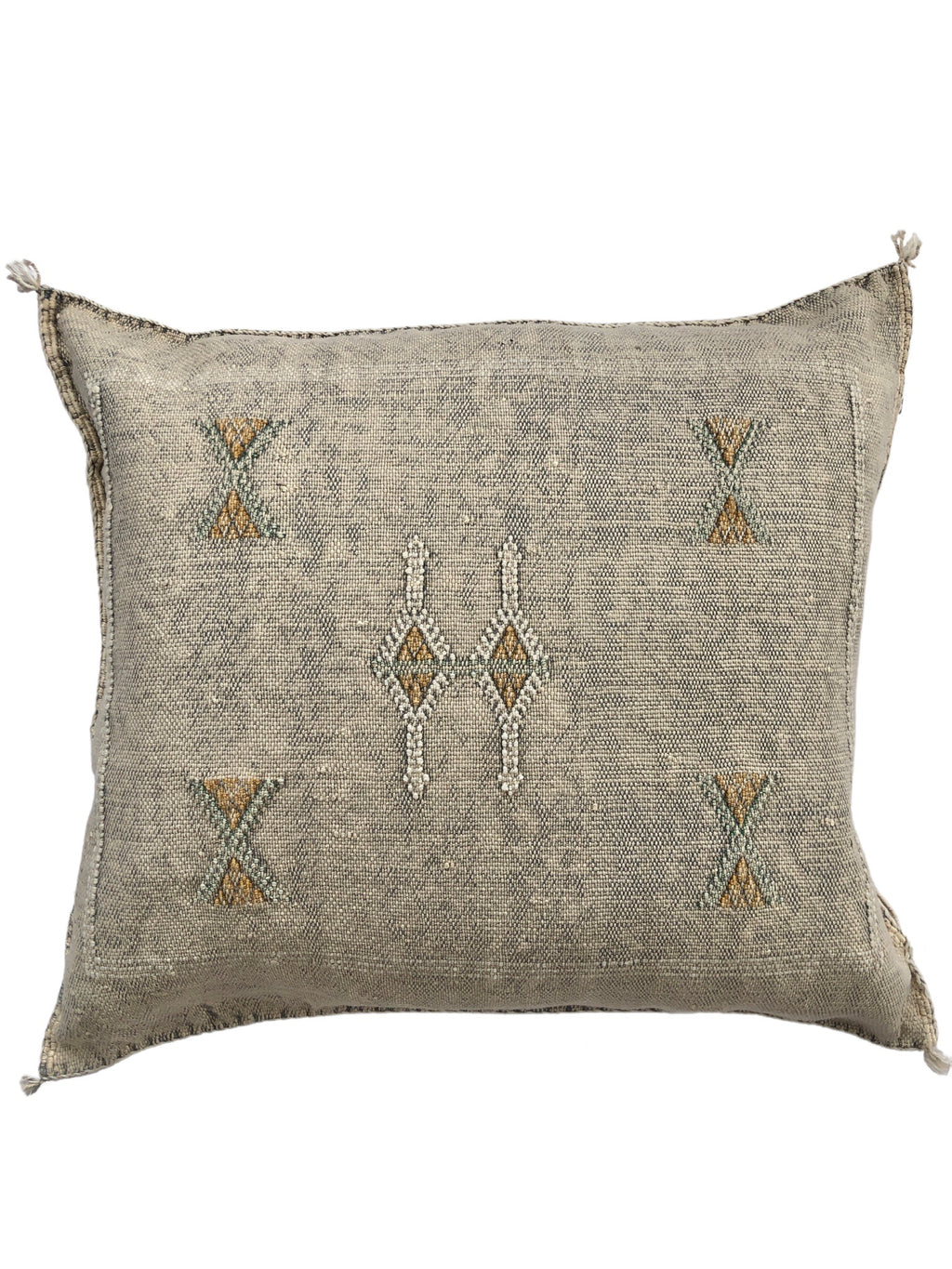 Cactus Silk Cushion Cover || Stonewash