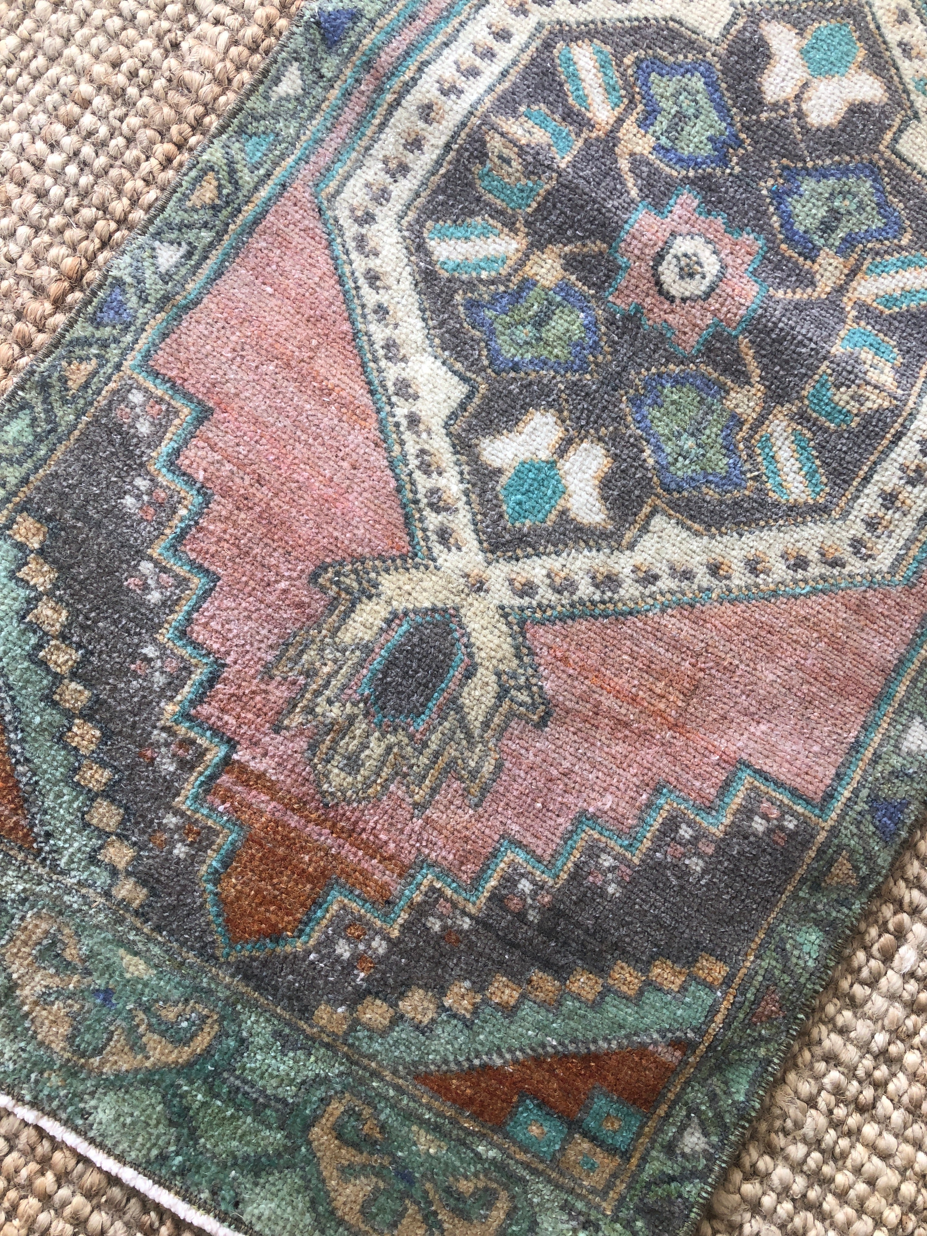 Tiny Turkish Rug - Aleyna