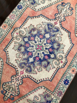 Vintage Turkish Area Rug - Evelyn