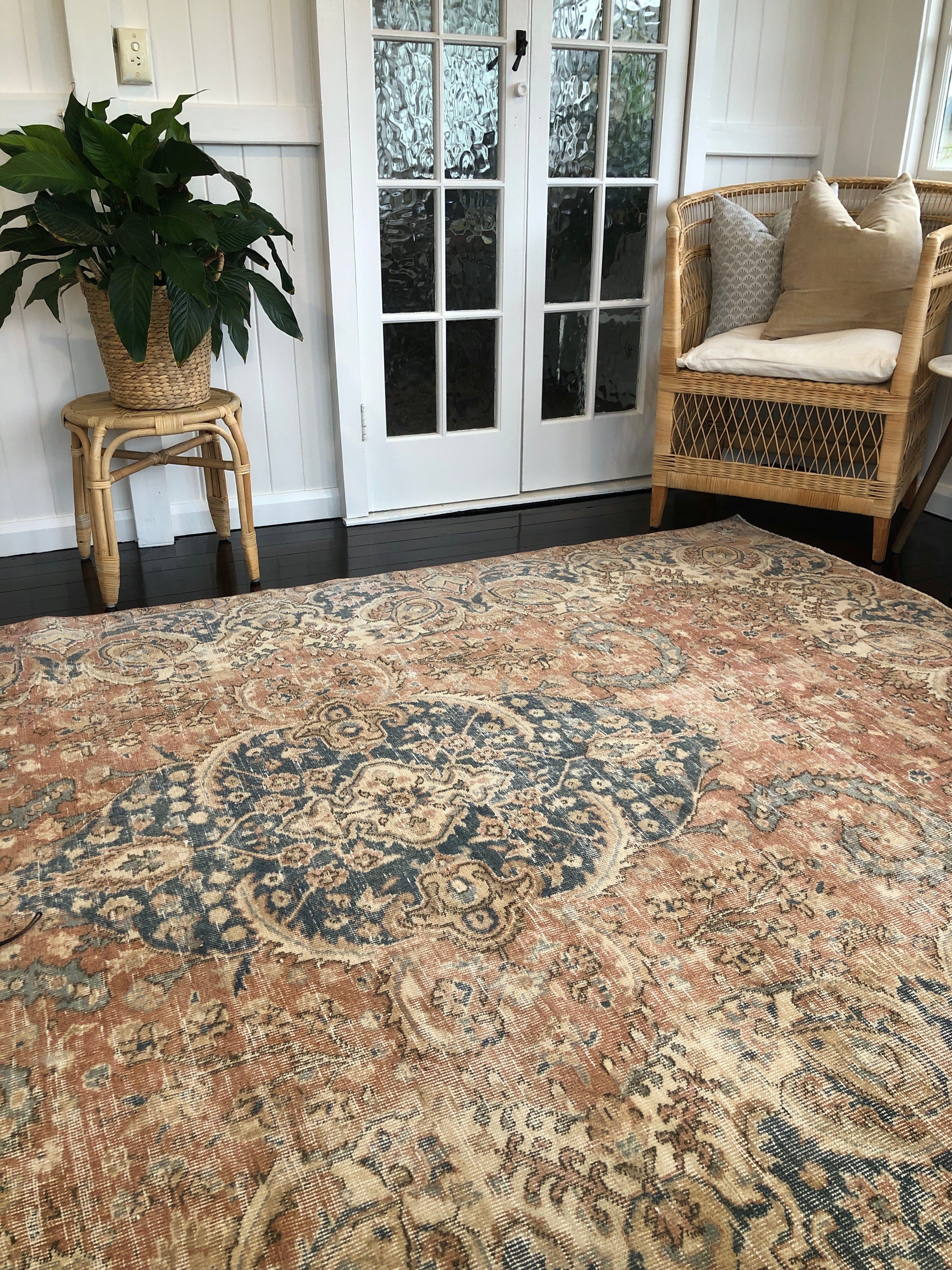 Vintage Turkish Area Rug - Aurelie