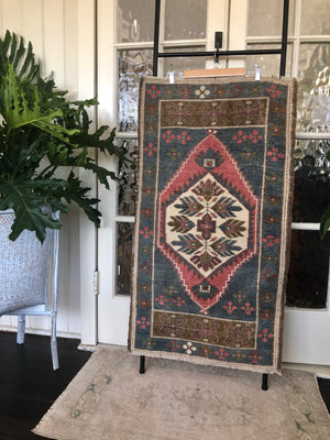 Tiny Turkish Rug - Rosa