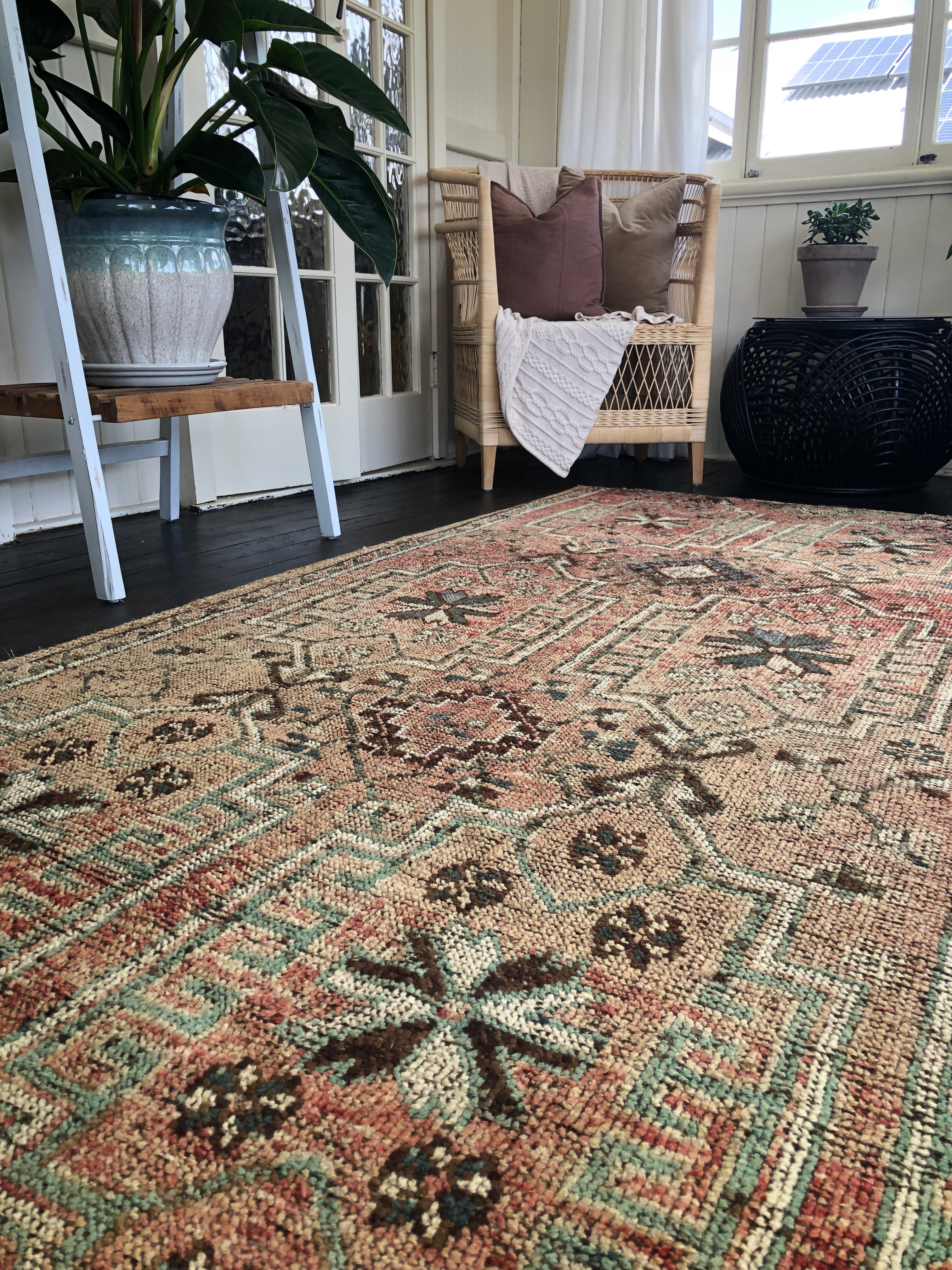 Vintage Turkish Area Rug - Medina