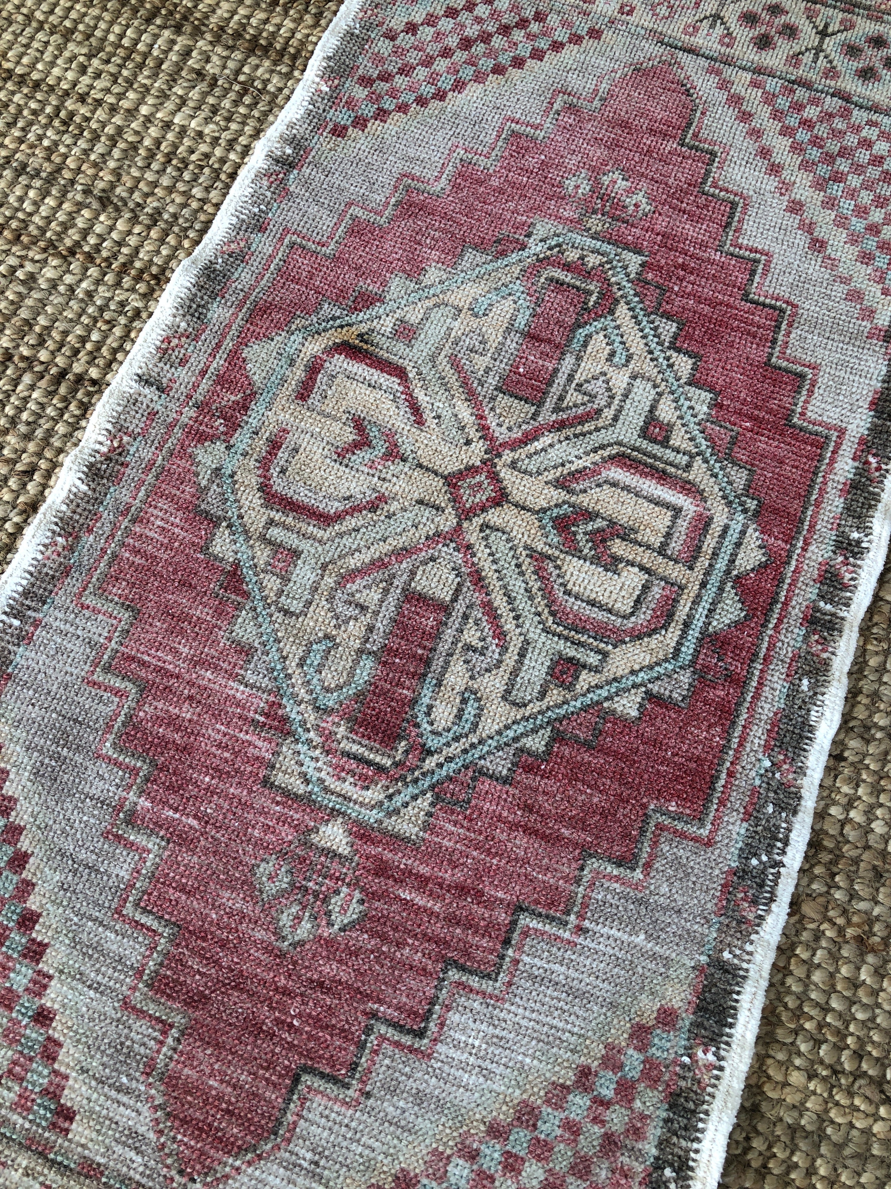 Tiny Turkish Rug - Sanura