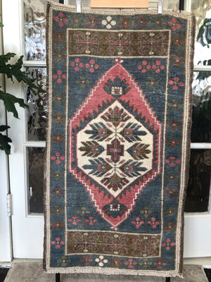 Tiny Turkish Rug - Rosa