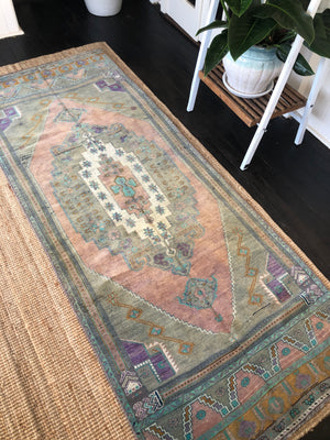 Vintage Turkish Area Rug - Eymen