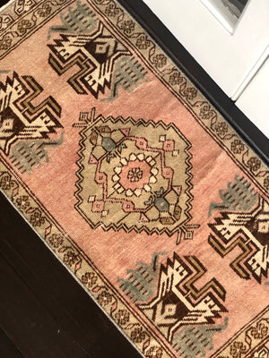 Tiny Turkish Rug - 15