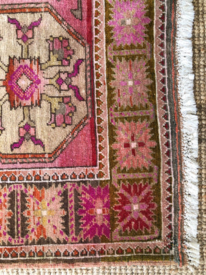 Vintage Turkish Area Rug - Esmeray