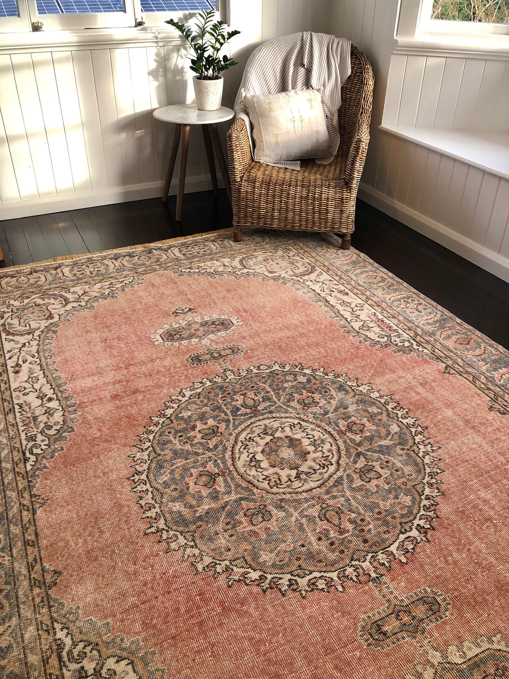 Vintage Turkish Area Rug - Chloe