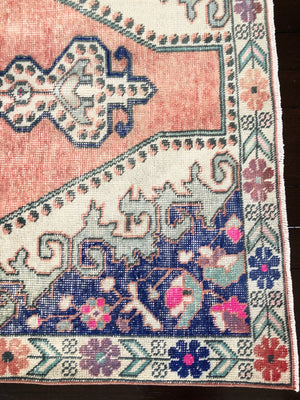 Vintage Turkish Area Rug - Evelyn