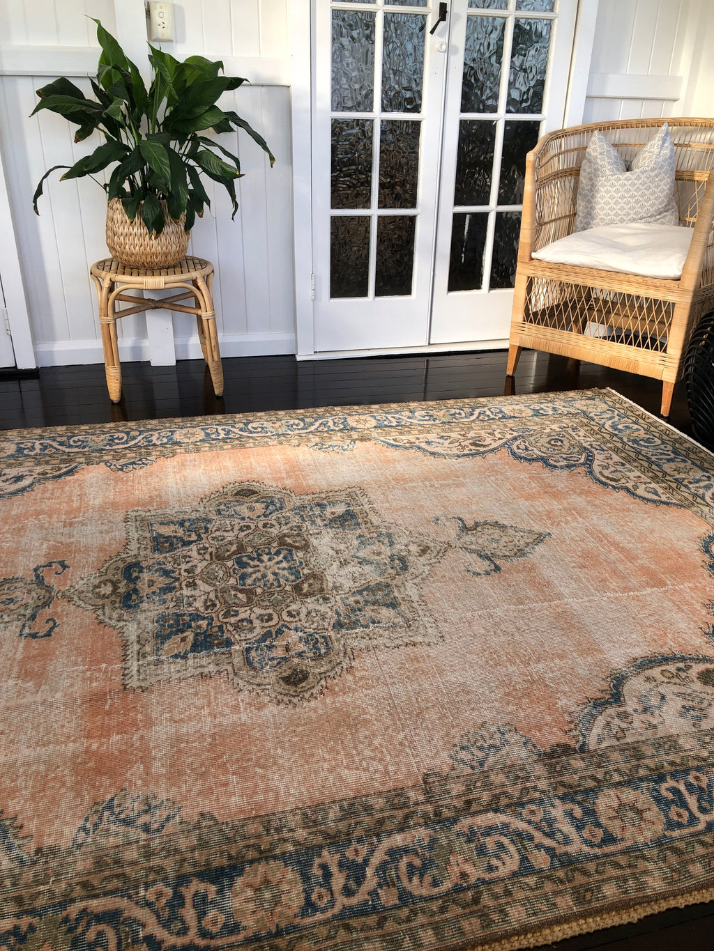 Vintage Turkish Area Rug - Divya