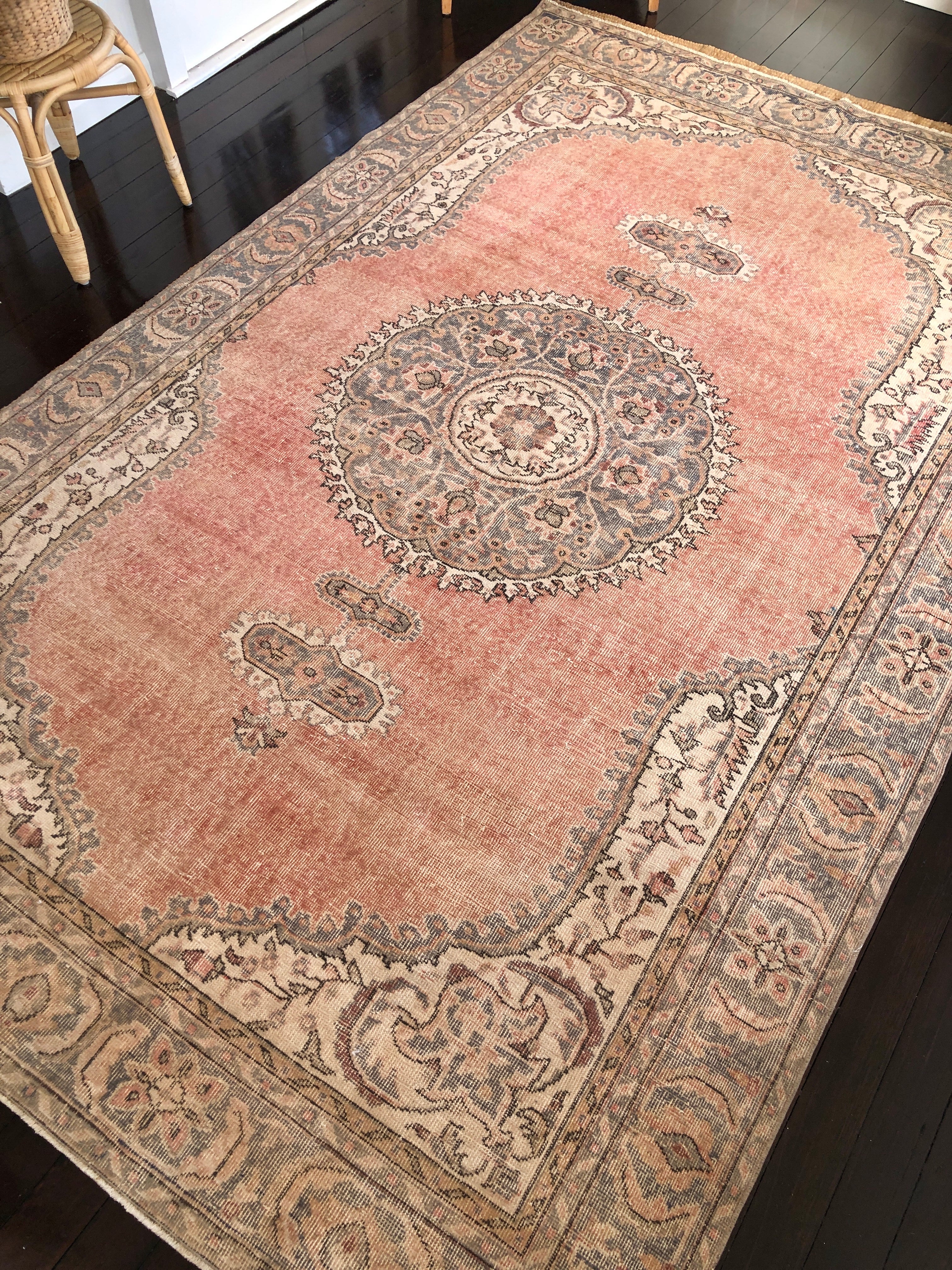 Vintage Turkish Area Rug - Chloe